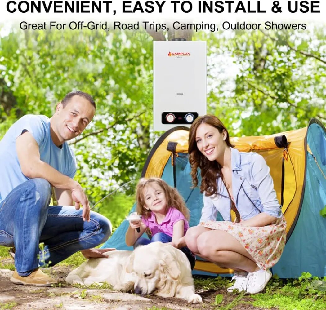 Camplux 2.64 GPM Tankless Water Heater