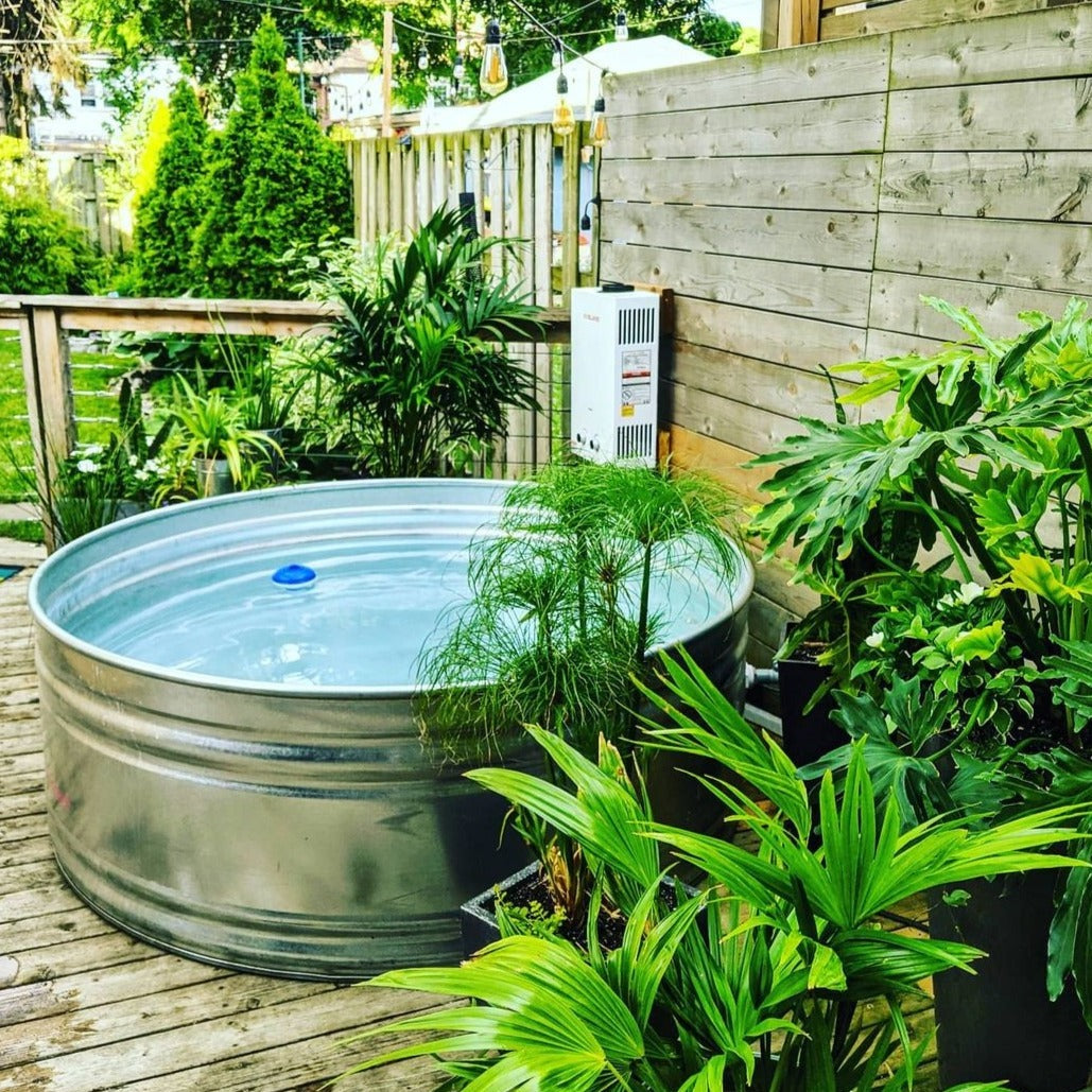 Round Stock Tank Pool