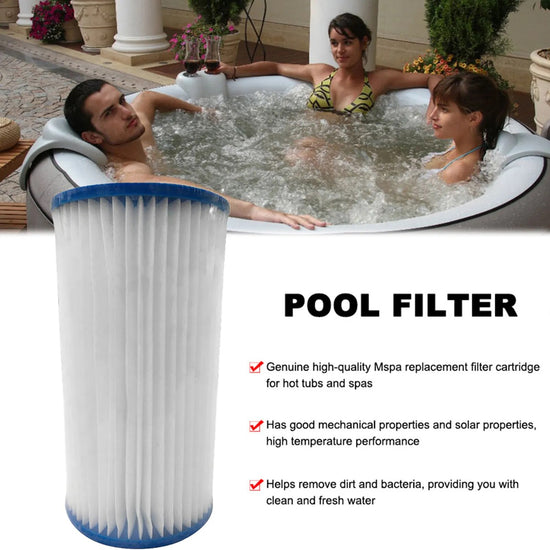 Swimming Pool Equipment Type A or Type C Filter Cartridge Pool Replacement Filter Cartridge for Swimming Pool Daily Care
